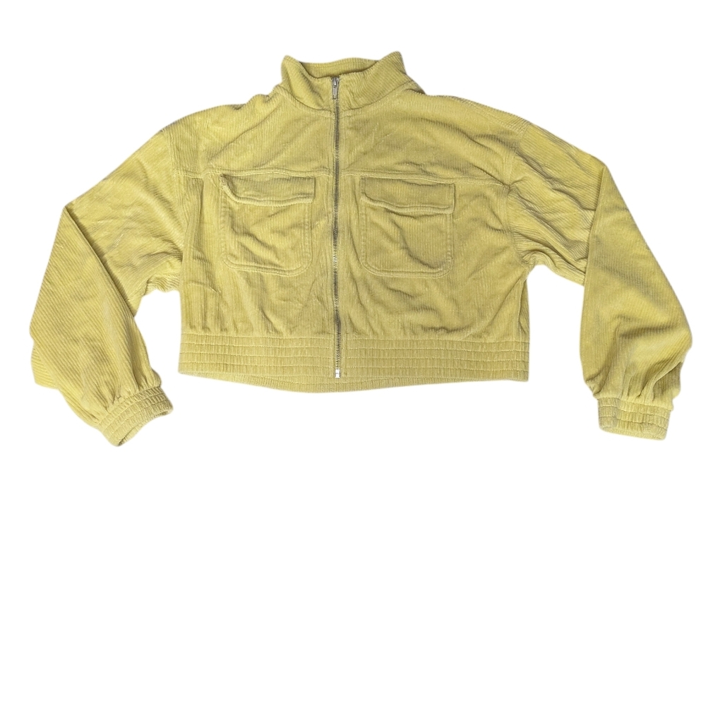 Aerie Corduroy Cropped Jacket Medium
